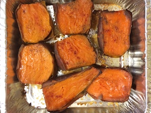 Baked Sweet Potato Halves