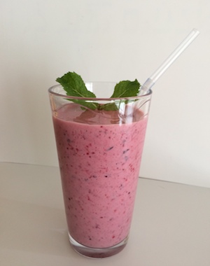 Pink smoothie